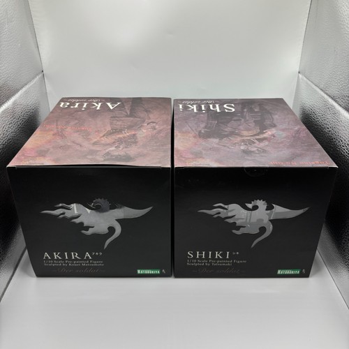 Kotobukiya Togainu no Chi Akira Shiki 1/10 Scale Figure Set of 2 With Box Used - Picture 5 of 19