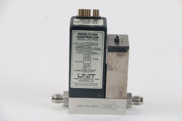 Unit Instruments UFC-1100A Gas:SF6 200 SCCM Mass Flow Controller