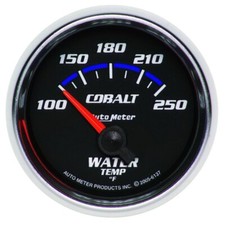 Autometer Cobalt 52.4mm 100-250 Deg. F Short Sweep Electronic Water Temperature Autometer Cobalt 52.4mm 100-250 Deg. F Short Sweep Electronic Water Temperature