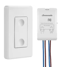 DEWENWILS Wireless Light Switch and Receiver Kit Remote Control Wall Switch