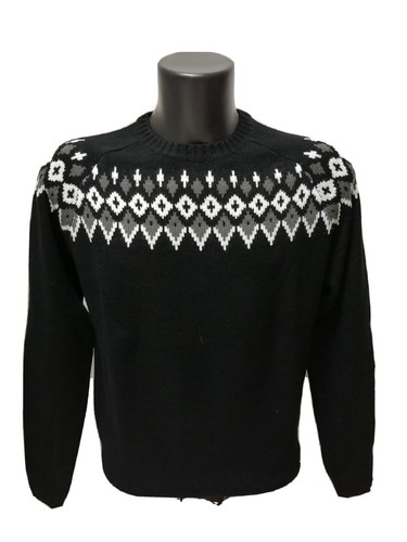 MAGLIA UOMO INVERNO CASUAL GIROCOLLO FANTASIA SORBINO TAGLIA XXL | eBay