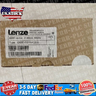 E82EV551K4C200 NEW LENZE E82EV551_4C200 Inverter 8200 Vector 0.55kW