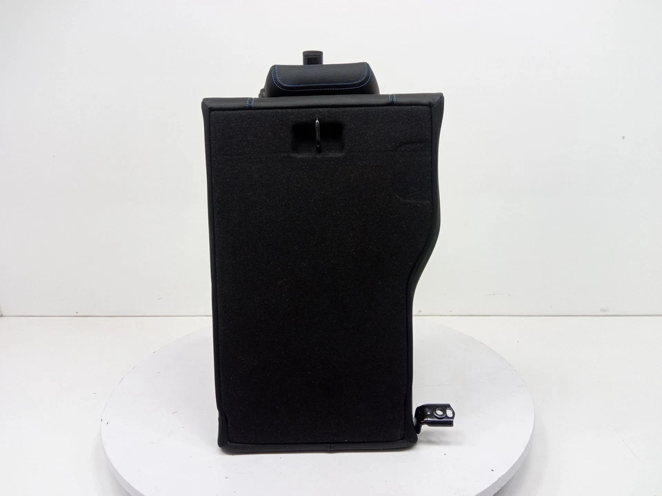 BMW M2 2016-2021 trasero derecho cuero asiento superior trasero con costuras azules OEM Foto 4 de 4