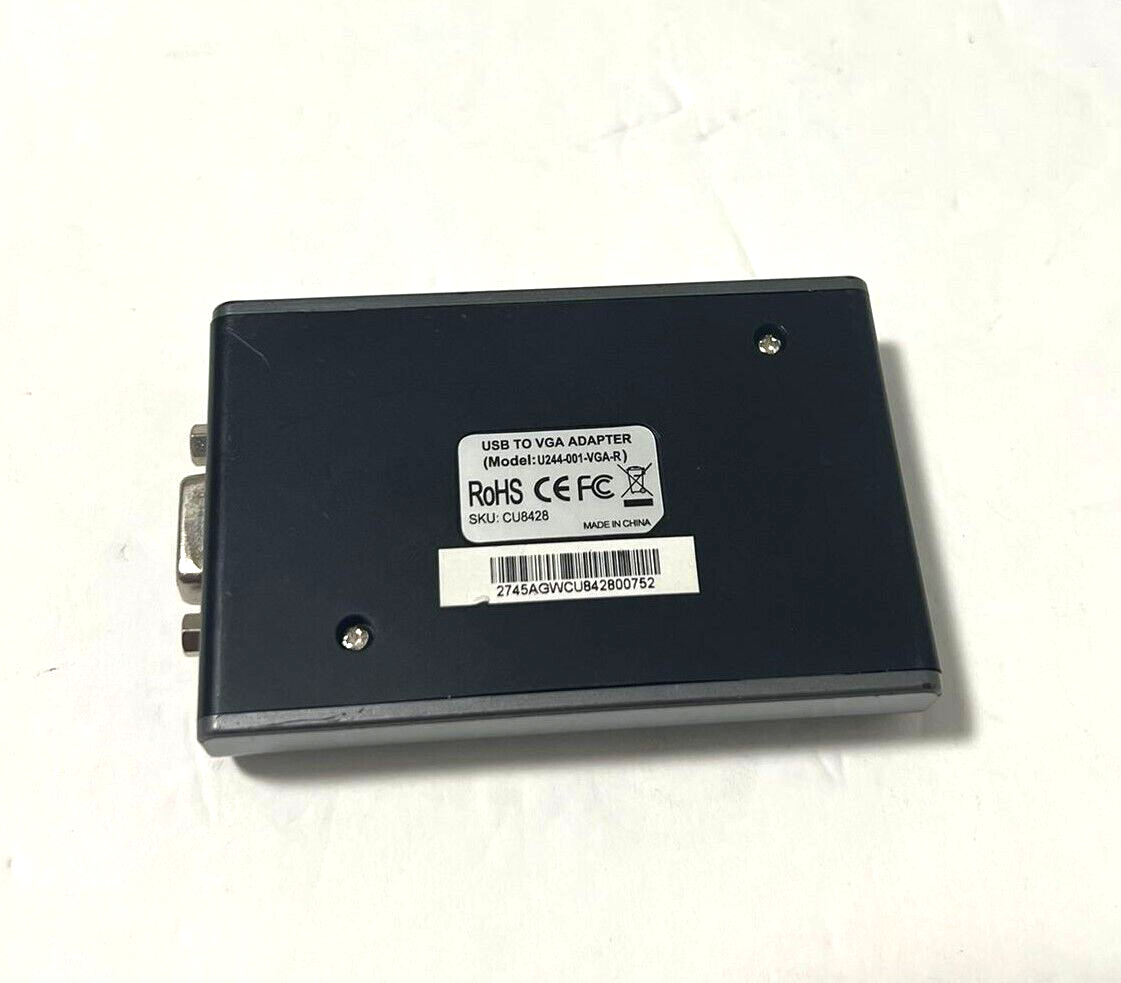 Tripp Lite USB to VGA Adapter Model U244001VGAR eBay