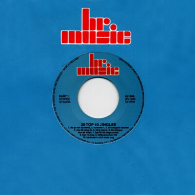 Unknown Artist - 20 Top 40 Jingles (7'') (Very Good Plus (VG+)) - 1134200210