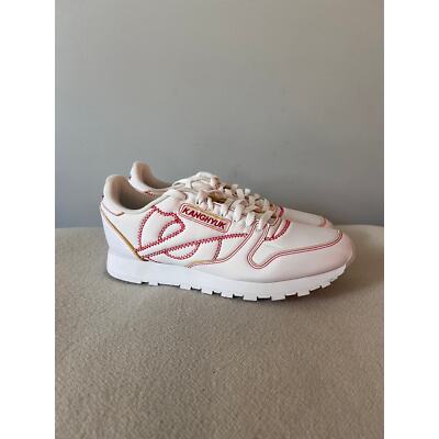 Kanghyuk x Reebok Classic Leather K Size 10 White Nylon NEW GW1069 