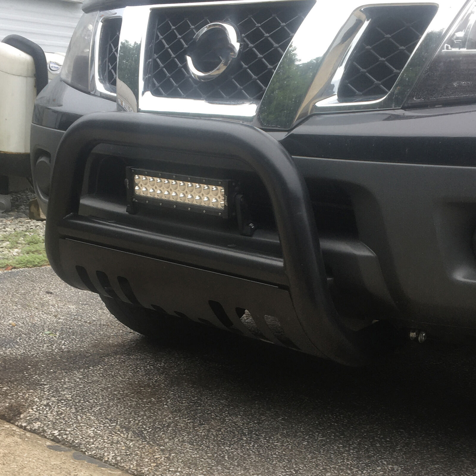 Chrome Bull Bar Push Bumper Grille Guard For Nissan Frontier / Pathfinder 2005-2016