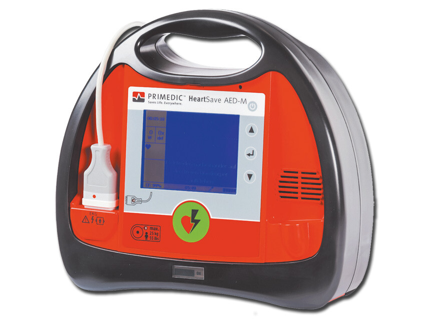 DEFIBRILLATORE con ECG e monitor PRIMEDIC HEART SAVE AED-M - GB/ES/PT/GR