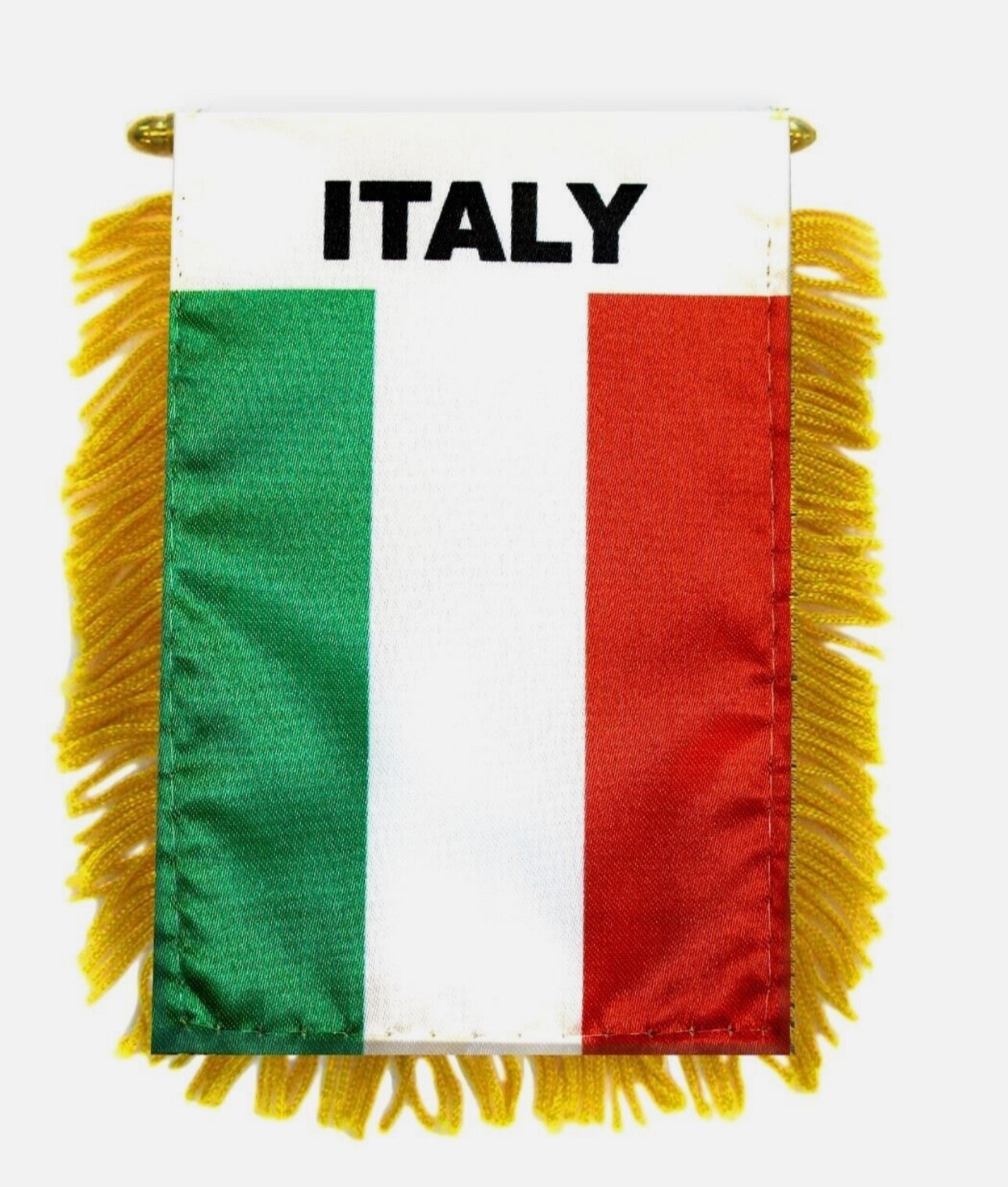 Italian Italia Mini Banner Flag for Car or Home Window Decoration  