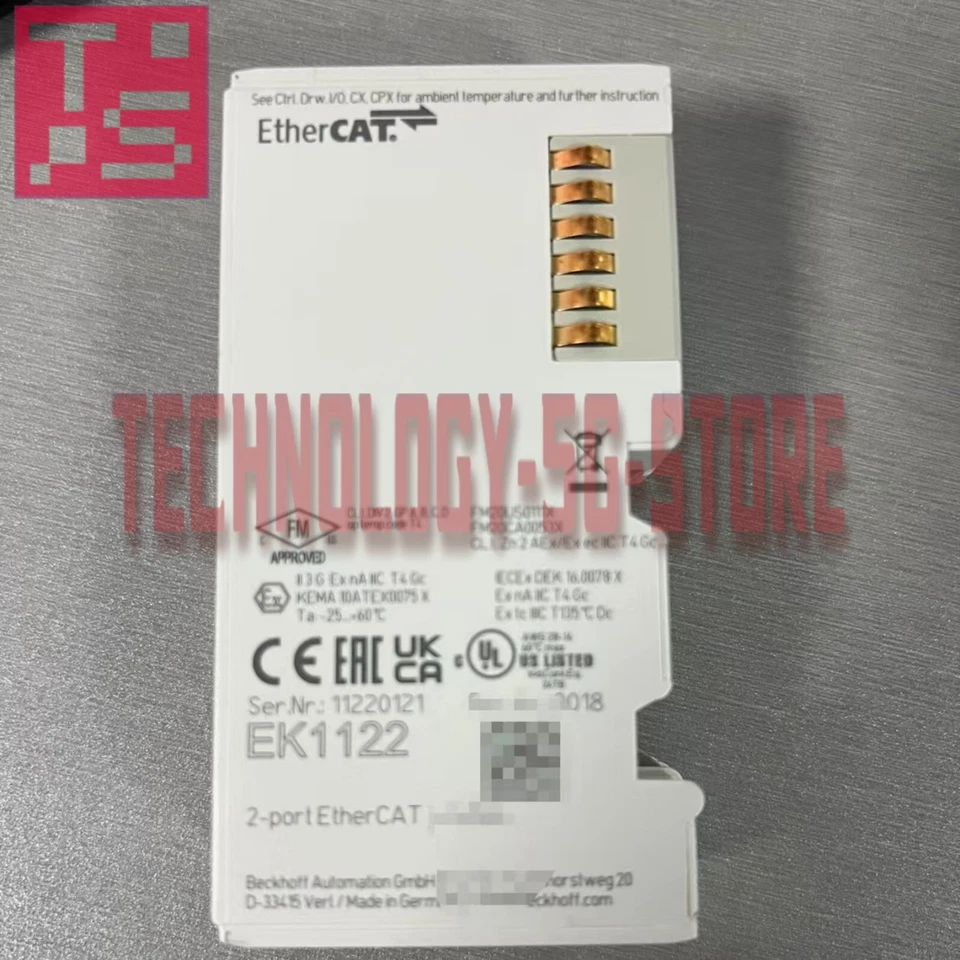 Beckhoff EK1122 PLC Module# 1pcs New In Box - Image 4 of 4