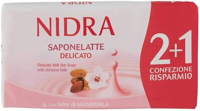 Nidra Sanfte Milchseife mit Mandelmilch - 300 ml
