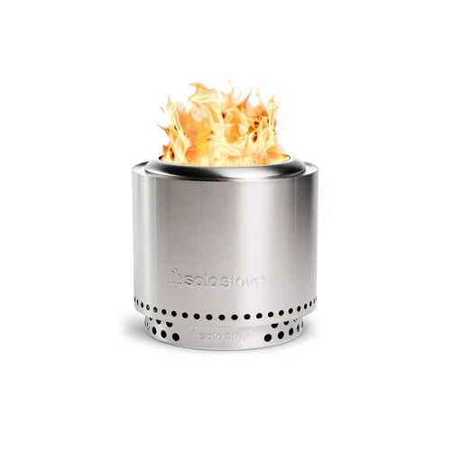 Solo Stove Ranger 2.0 with Stand - 15 Inch Smokeless Portable Fire Pit - Lightwe