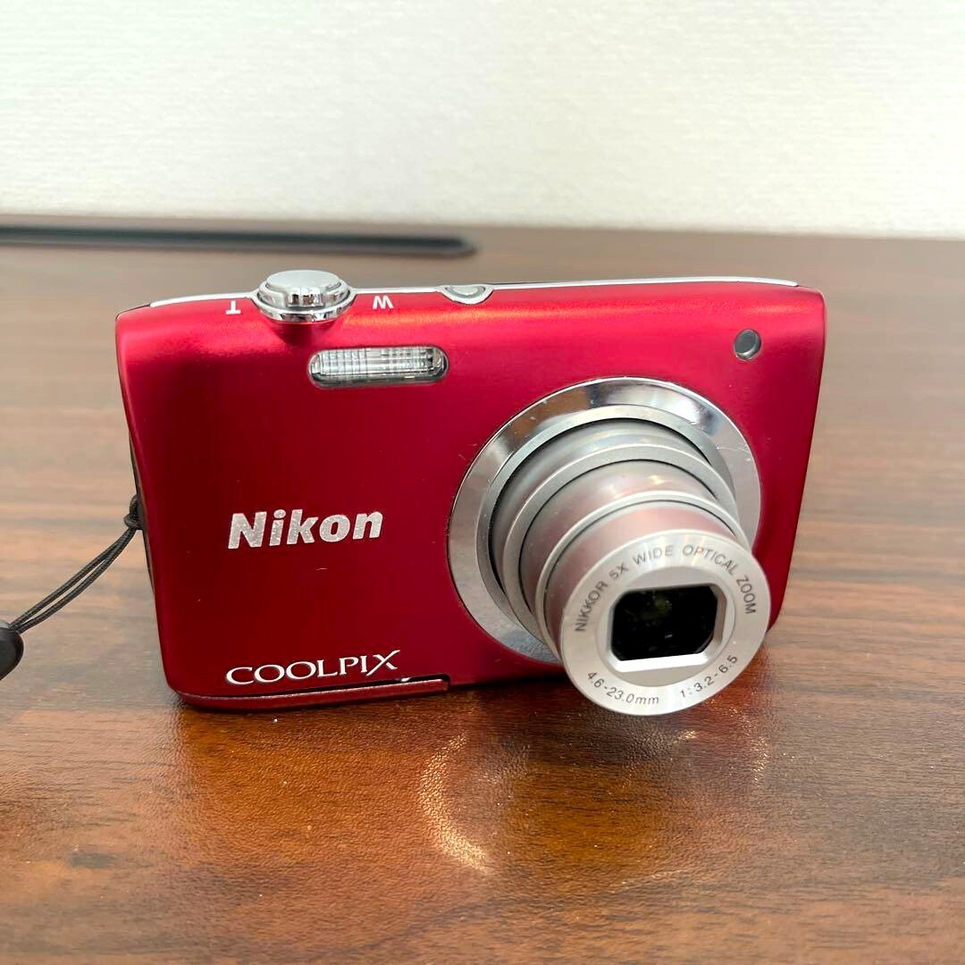 Nikon COOLPIX A100 RED 20.0MP Digital Camera from japan