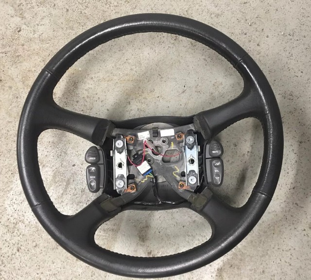 19992002 Chevrolet Chevy Silverado GMC Sierra Steering Wheel Leather