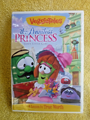 NEW/SEALED 2 DVD SET ANIMATED VEGGIETALES SWEETPEA BEAUTY