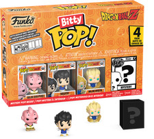 Funko Bitty POP! Dragonball Z #73025 Majin Buu (Pure) 4-Pack - New, Mint