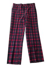 Vtg Pendleton 1960s Red Black Tartan Plaid 100 Virgin Wool Pants Mens 34x32 US