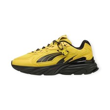 Pok mon x Puma Fade Pikachu Energizing Yellow Black Running Shoes 408105-01