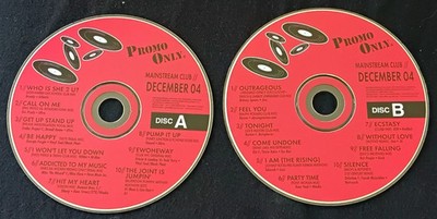 Various - Promo Only Mainstream Club December '04 2xCD Set. Used, VG+ Cond.