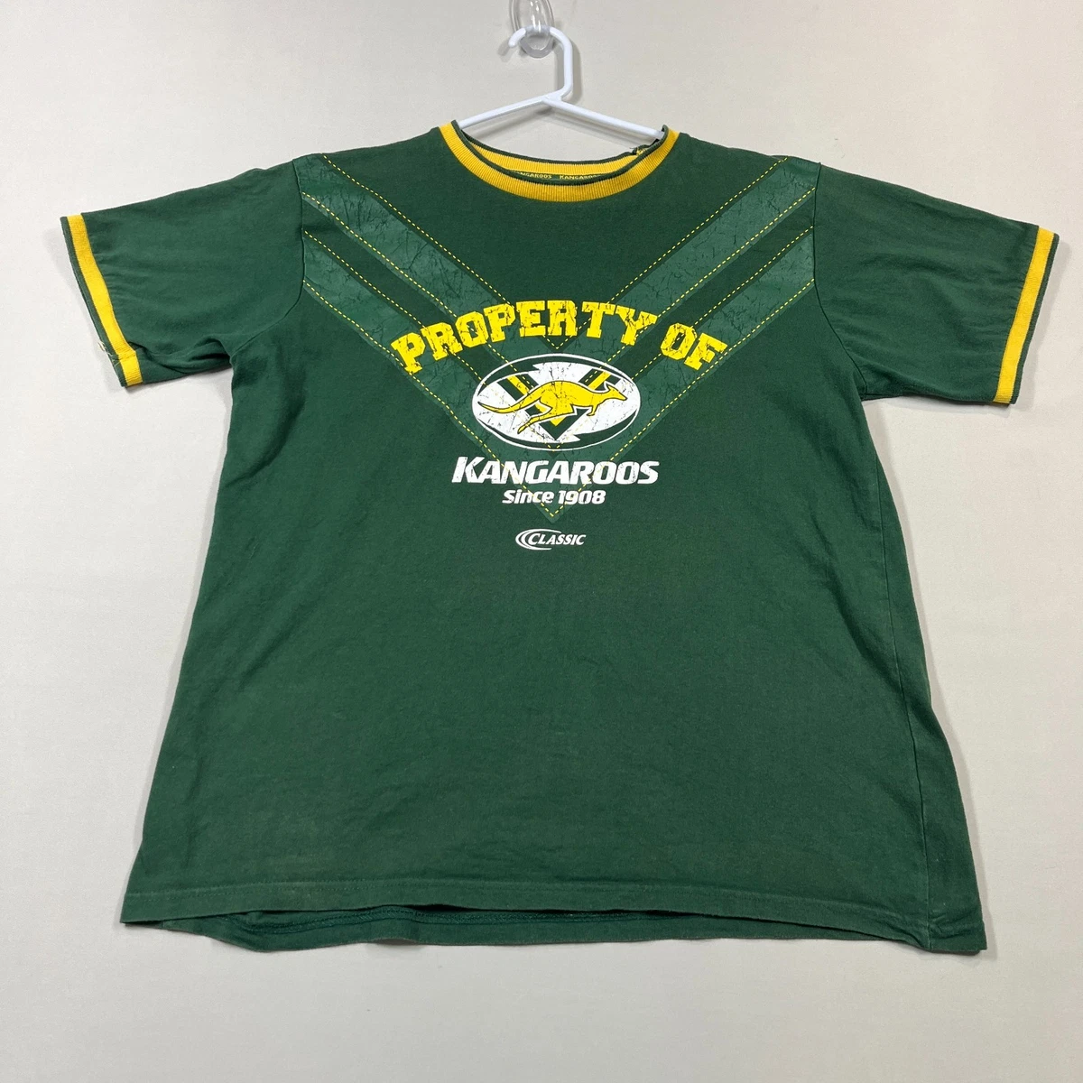 Maillot Vintage ARL Australian Kangaroos Rugby League - Taille L, Occasion, The Aussies