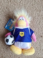 Club Penguin Code Soccer Girl Headband Player 8" Plush Coin Token 2011 Disney