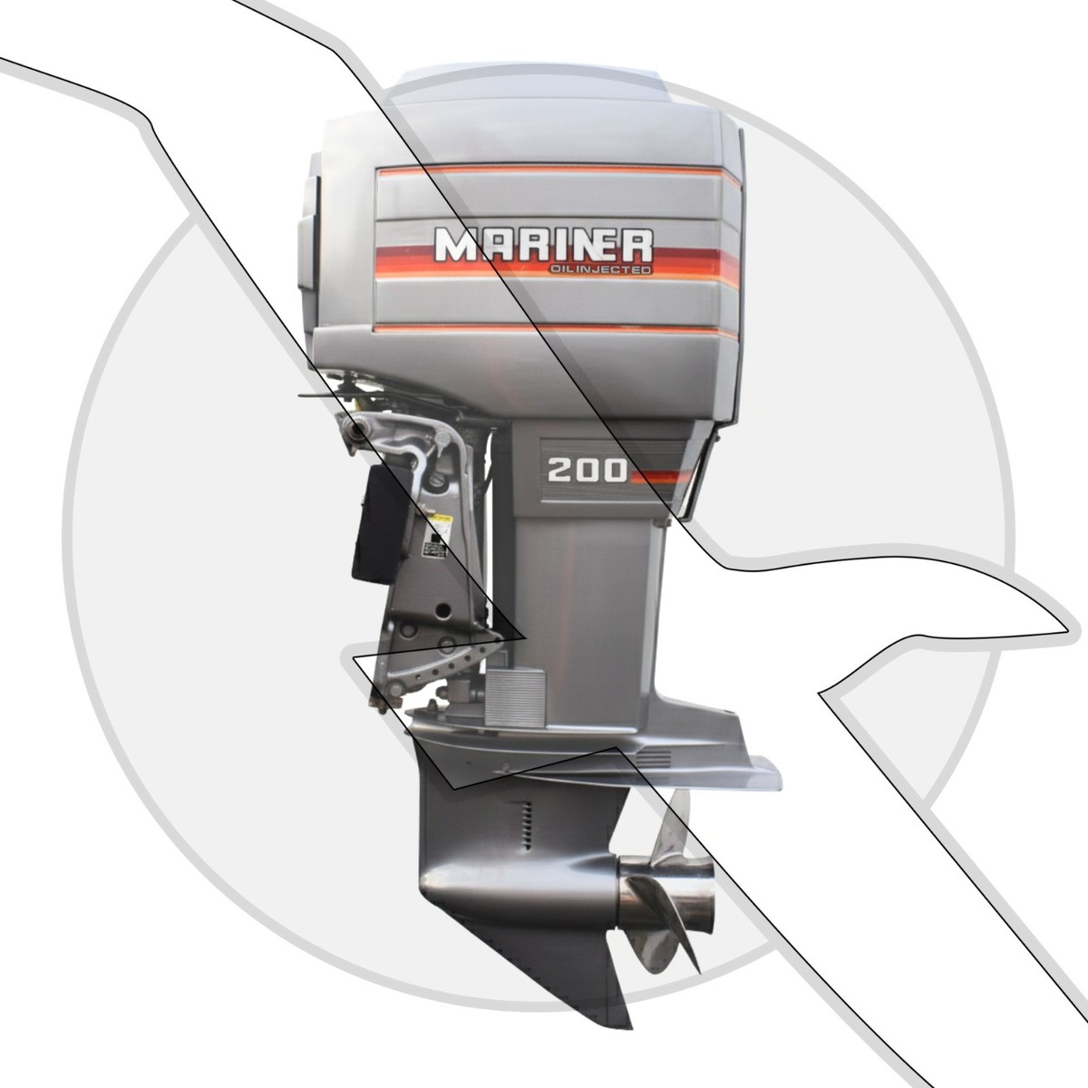 Mariner 200 XL 2-Stroke Outboard Engine Freshwater | eBay