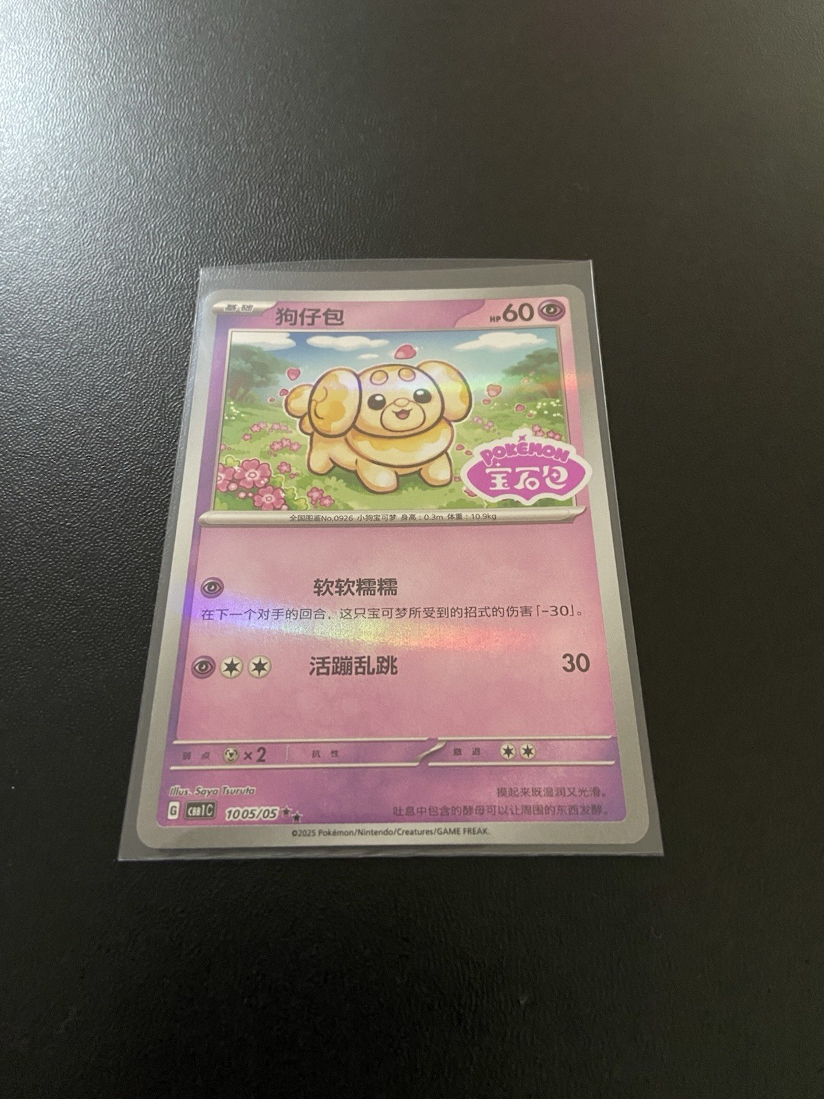 [US SELLER] Fidough STAMPED 1005/05 CBB1C S-Chinese Gem Pack Pokemon MINT