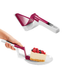 METALTEX Tortenheber mit Schneide und Schieber Gebäckheber Kuchenheber Schaufel
