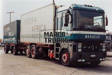 LKW Foto Renault AE 500 Truck Schweiz blau RENAULT, BENNTRANS-SPEDITION-GM #a1ya