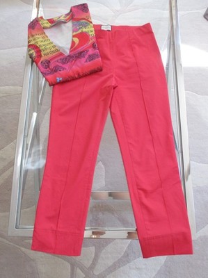 Stoff-Hose von Seductive, Capri, 25,pink, mit passendem Shirt, UVP 179,-