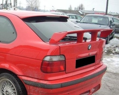 STW DTM Look Rear trunk spoiler Wing for BMW E36 Compact Boot Lid Cover HighKick