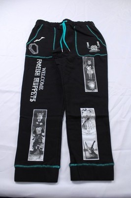 Disney Men's Hot Topic Muppets Haunted Mansion Sweatpants AP2 Black Medium