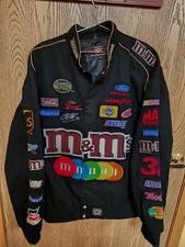 JH Designs M&M NASCAR Racing Jacket #38 Elliott Sadler 3XL