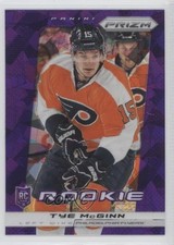 2013-14 Panini Prizm Purple Cracked Ice Prizm Tye McGinn #274 0a6