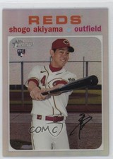 2020 Heritage High Number Chrome Refractor 137/571 Shogo Akiyama Rookie RC 0c6