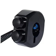 7/8" CNC Aluminum Alloy Motorcycle Switches Handlebar Mount Switch Headlight 