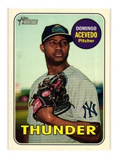 2018 Topps Heritage Minors GLOSSY -  Domingo Acevedo (#14)