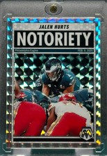JALEN HURTS RARE SUPER BOWL MOSAIC REFRACTOR PRIZM INVESTMENT CARD EAGLES MINT