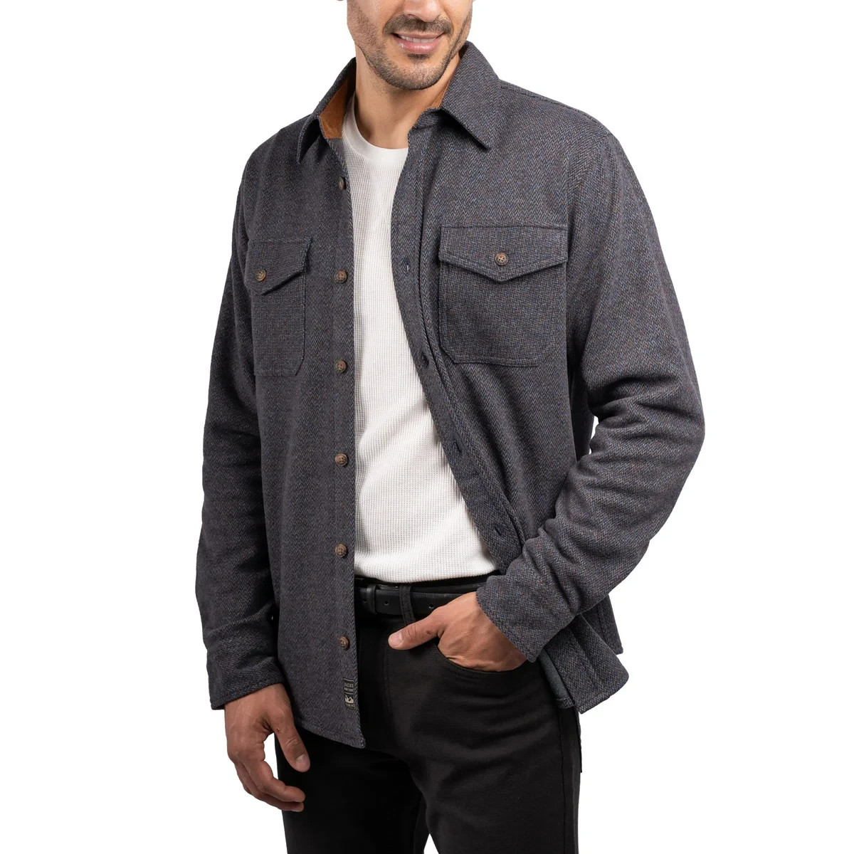 Jachs Men's Flannel Shirt - BLUE (Select Size: S-3XL) FAST SHIPPING