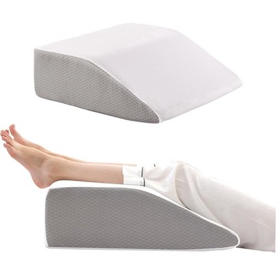 8in Leg Elevation Pillow for Blood Circulation, Leg Wedge Pillow for After Surge