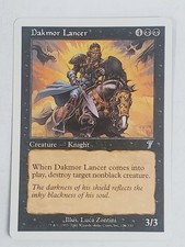 MTG Dakmor Lancer (7th Edition/Black/U) - BGM