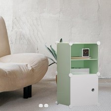  15pcs Plastic Grid Shelving Connectors Wire Cube Connectors for Modular Closet