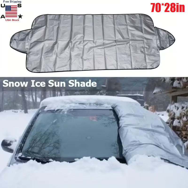 Car Windshield Window Cover Protector Snow Dust Ice Frost Guard Sun Shade Winter