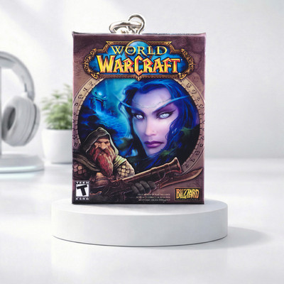 World of Warcraft Miniatur Big Box Schlüsselanhänger Retro Geschenk