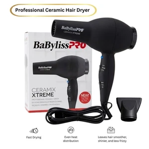 BaByliss Pro Ceramix Xtreme professionnel sèche-cheveux en céramique, BAB2000 noir