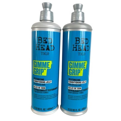 Bed Head by Tigi Gimme Grip Texturizing Conditioning Jelly, 400ml X2 Neu