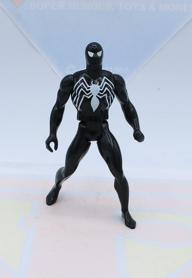 Figura de acción Mattel Secret Wars traje negro Spider-Man vintage 1984 ~COMO NUEVA Foto 2 de 4