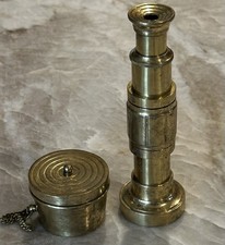 Vintage Brass Monocular Telescope Pieces