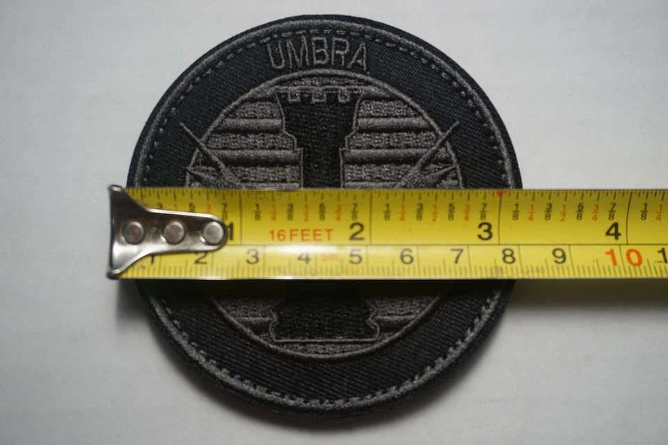 Call of Duty Modern Warfare Umbra Logo Patch hook and loop backing - Image 2 of 4