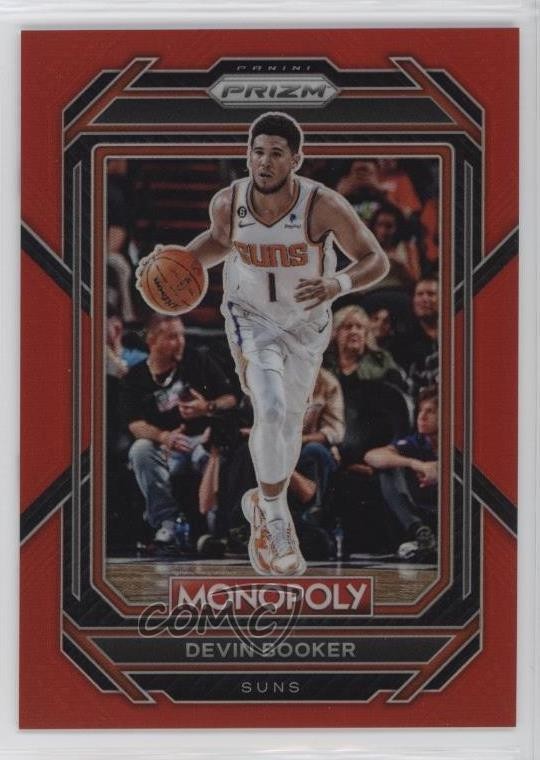 2022-23 Panini Prizm Monopoly Red Prizm 40/99 Devin Booker #71 0fp5